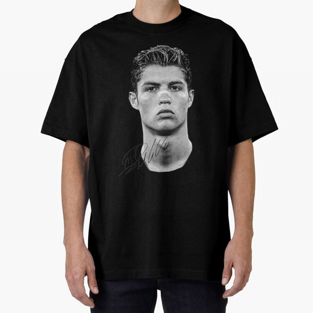 CR7 - Streetwear Clothing | Oversized T-Shirt Join FIFA World Cup 2026 for Fans of Neymar, Haaland and Cristiano Ronaldo and Spain and Netherlands, Bringing Championship Spirit, Famous Goals, Roaring Crowds and International Football Unity; Perfect