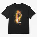 Ronaldo Wallpaper Oversized T-Shirt Celebrate Supporters United by the FIFA World Cup 2026 Journey through Messi, CR7 and Mbappe Highlights, Portugal Pride, Stadium Memories, Football Loyalty, International Chants and Championship Tradition;