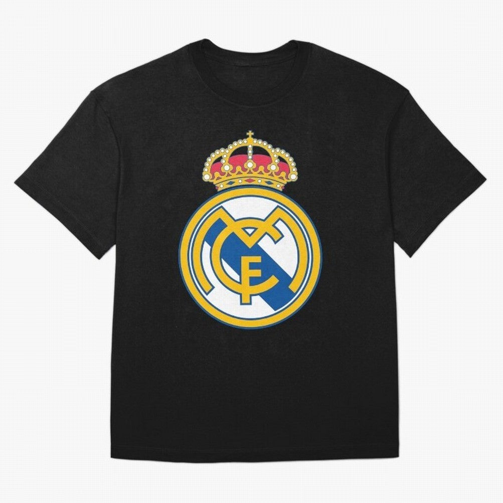 The Madrid CF Logo Oversized T-Shirt Wear the Spirit of FIFA World Cup 2026 USA Canada Mexico Spirit, Inspired by England, France and Netherlands, CR7, Match Day Excitement, Supporter Culture, Golden Goals and Global Football Passion; Created for