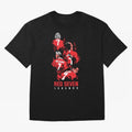 The Red Seven - Man Utd Oversized T-Shirt Fuel Your Fan Pride for Global Football Passion for FIFA World Cup 2026 Group Stage, Centered on Messi, Neymar and Mbappe, Germany, Stadium Memories, Football Loyalty, International Chants and Championship