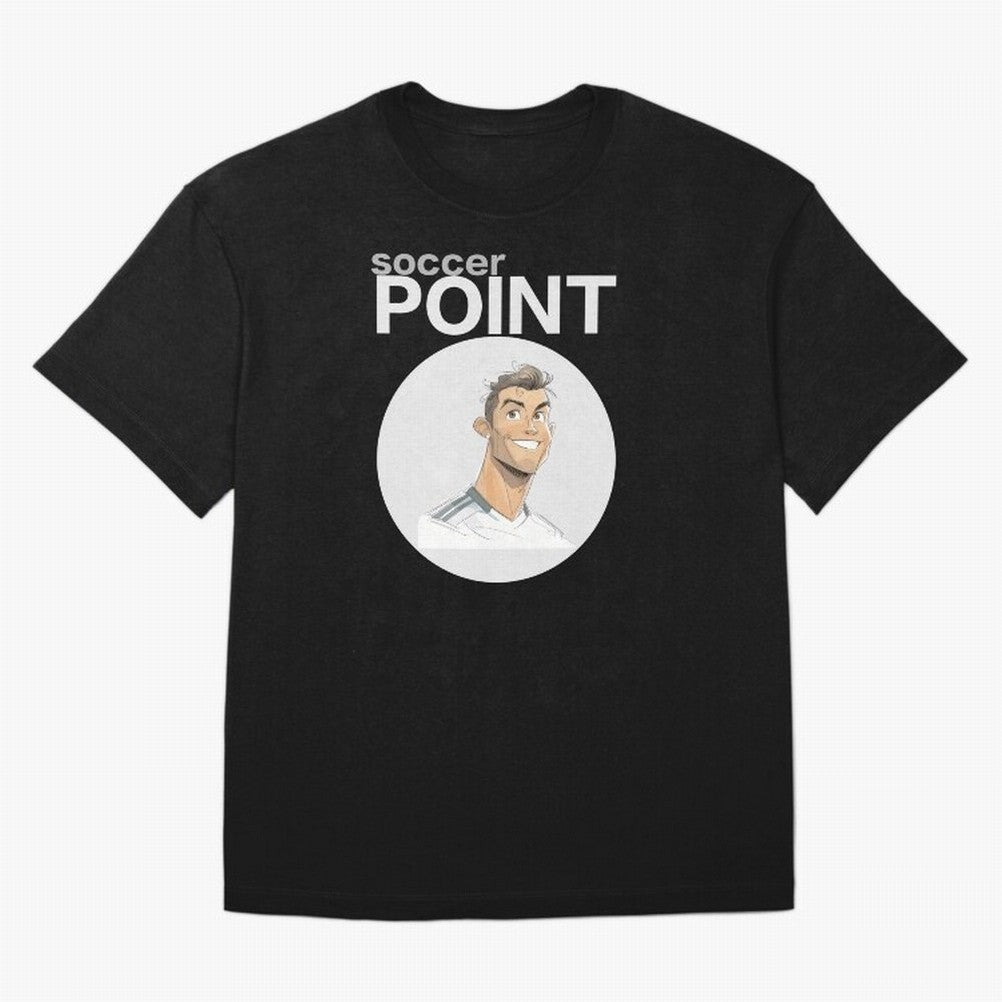 Cristiano Ronaldo POINT Oversized T-Shirt Celebrate the Next Chapter of FIFA World Cup 2026 USA Canada Mexico Spirit, Capturing Argentina and Brazil, CR7 and Messi, Soccer Culture, Superstar Moments, National Team Dreams and Competitive Fire; Great