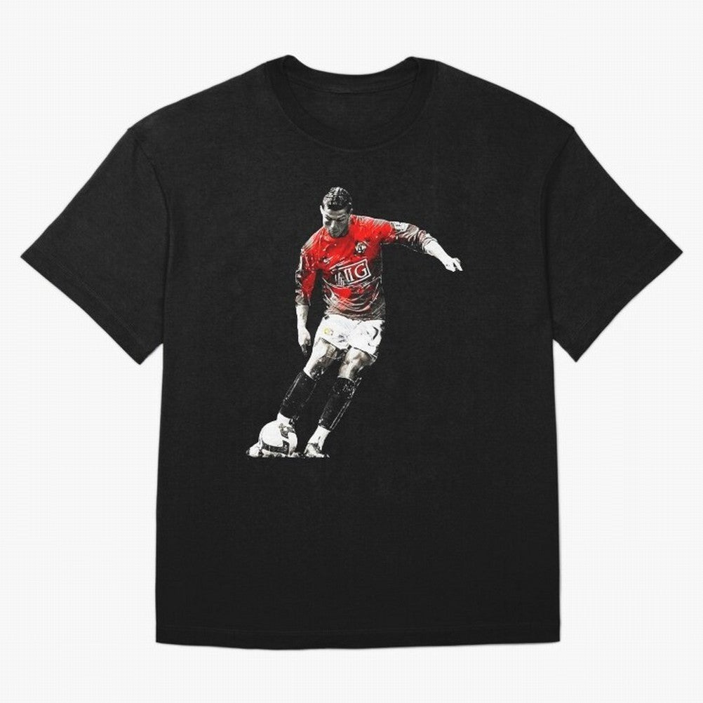 Cristiano Ronaldo Manchester 2008 Oversized T-Shirt Feel International Energy from FIFA World Cup 2026 USA Canada Mexico Spirit, Made for France, Mbappe, Sports Nostalgia, International Competition, Famous Players and Unforgettable Victories;