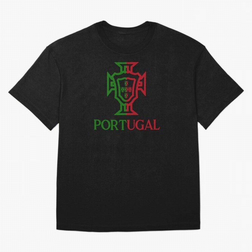 Portugal Tuga Oversized T-Shirt Discover FIFA World Cup 2026 USA Canada Mexico Spirit, Centered on France and Portugal, Messi and Cristiano Ronaldo, Global Supporter Spirit, Legendary Goals, National Colors and Tournament Celebration; Ideal for