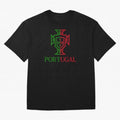 Portugal Tuga Oversized T-Shirt Discover FIFA World Cup 2026 USA Canada Mexico Spirit, Centered on France and Portugal, Messi and Cristiano Ronaldo, Global Supporter Spirit, Legendary Goals, National Colors and Tournament Celebration; Ideal for