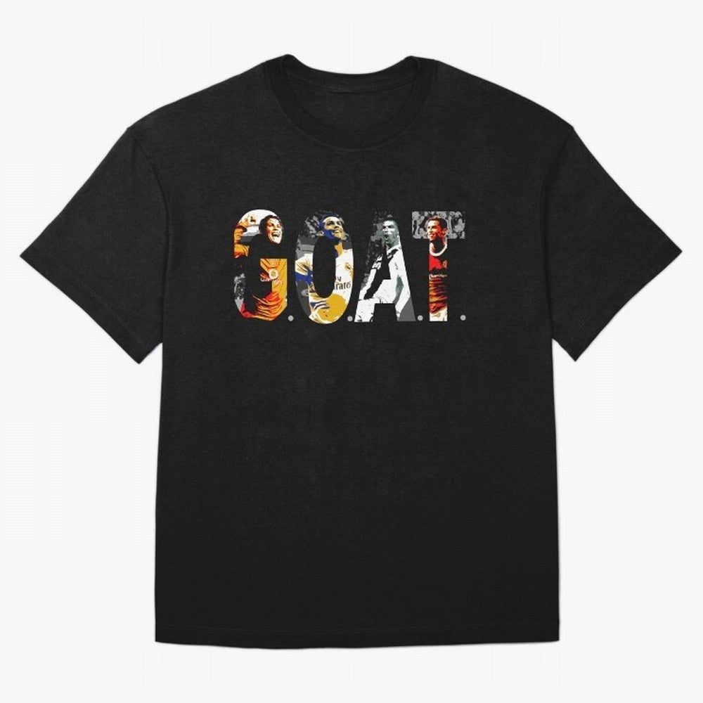Cristiano Ronaldo, Greatest Football Player of All Time Oversized T-Shirt Celebrate Fan Favorites in FIFA World Cup 2026 Group Stage for Fans of Messi, Neymar and Mbappe and Spain, Bringing Match Day Excitement, Supporter Culture, Golden Goals and