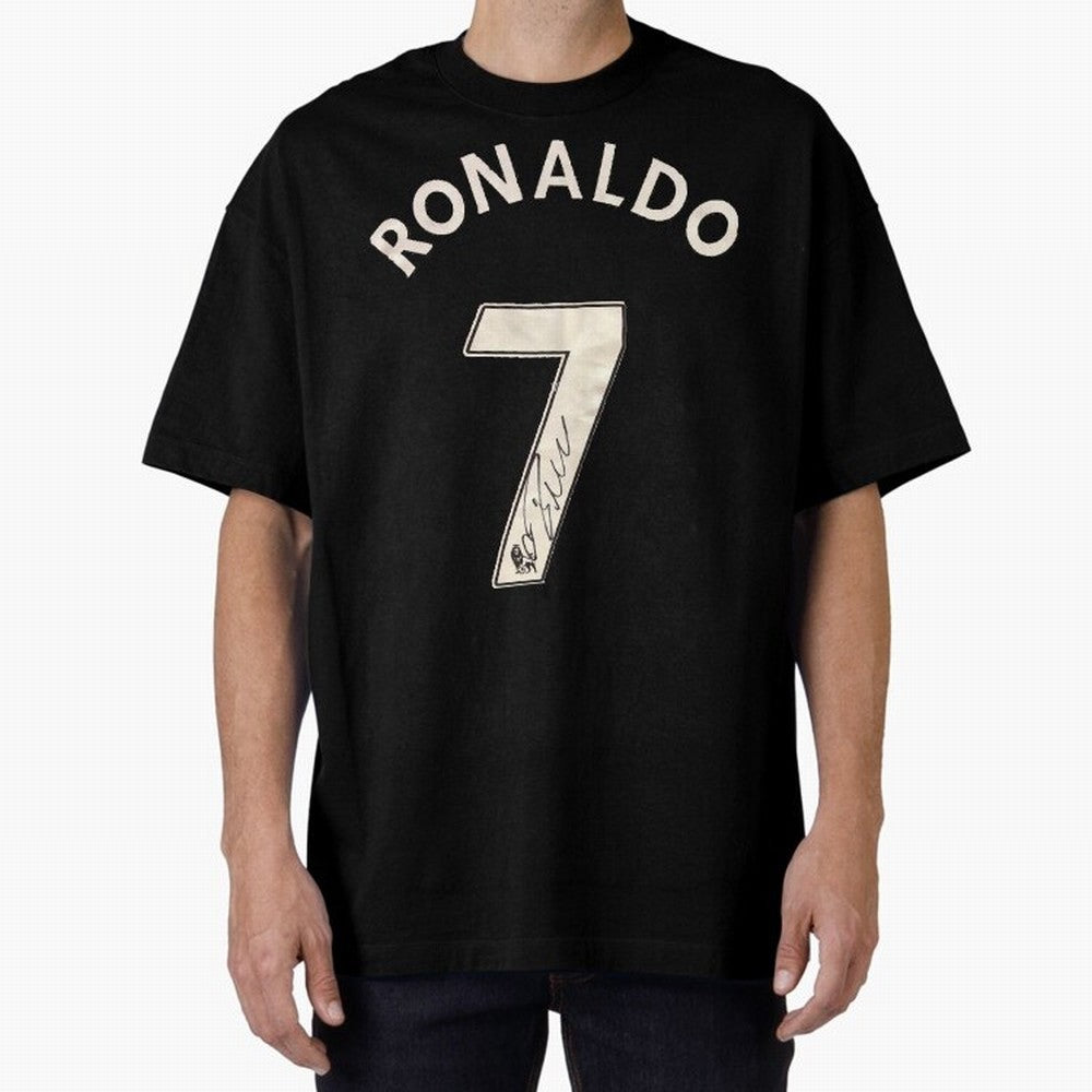 CR7 Uniform with signature Oversized T-Shirt Feel International Energy from FIFA World Cup 2026 Group Stage Spirit, Filled with England, France and Netherlands, Haaland, Soccer Culture, Superstar Moments, National Team Dreams and Competitive Fire;