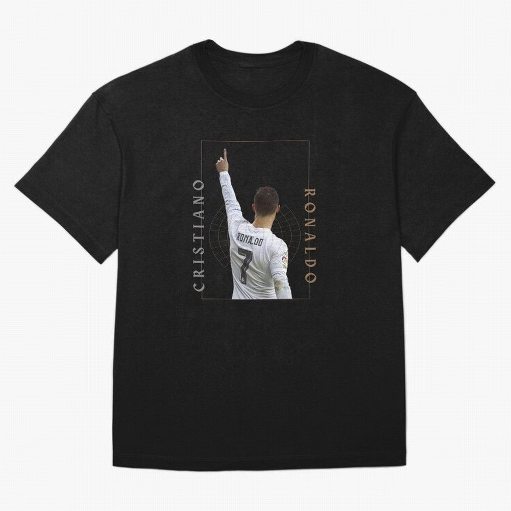 Cristiano Ronaldo CR7 Best Seller Oversized T-Shirt Elevate FIFA World Cup 2026 Group Stage Spirit, Celebrating England, Haaland and Mbappe, Football Festival Excitement, Trophy Ambitions, Country Rivalries and Star Player Buzz; Created for Match