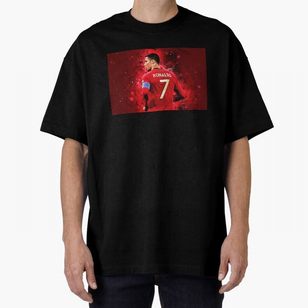 Cristiano Ronaldo Oversized T-Shirt Represent Fans Who Live for FIFA World Cup 2026 Group Stage Spirit, Filled with England, France and Netherlands, Cristiano Ronaldo, Tournament Hype, Historic Matchups, Family Viewing Parties and Global Sports