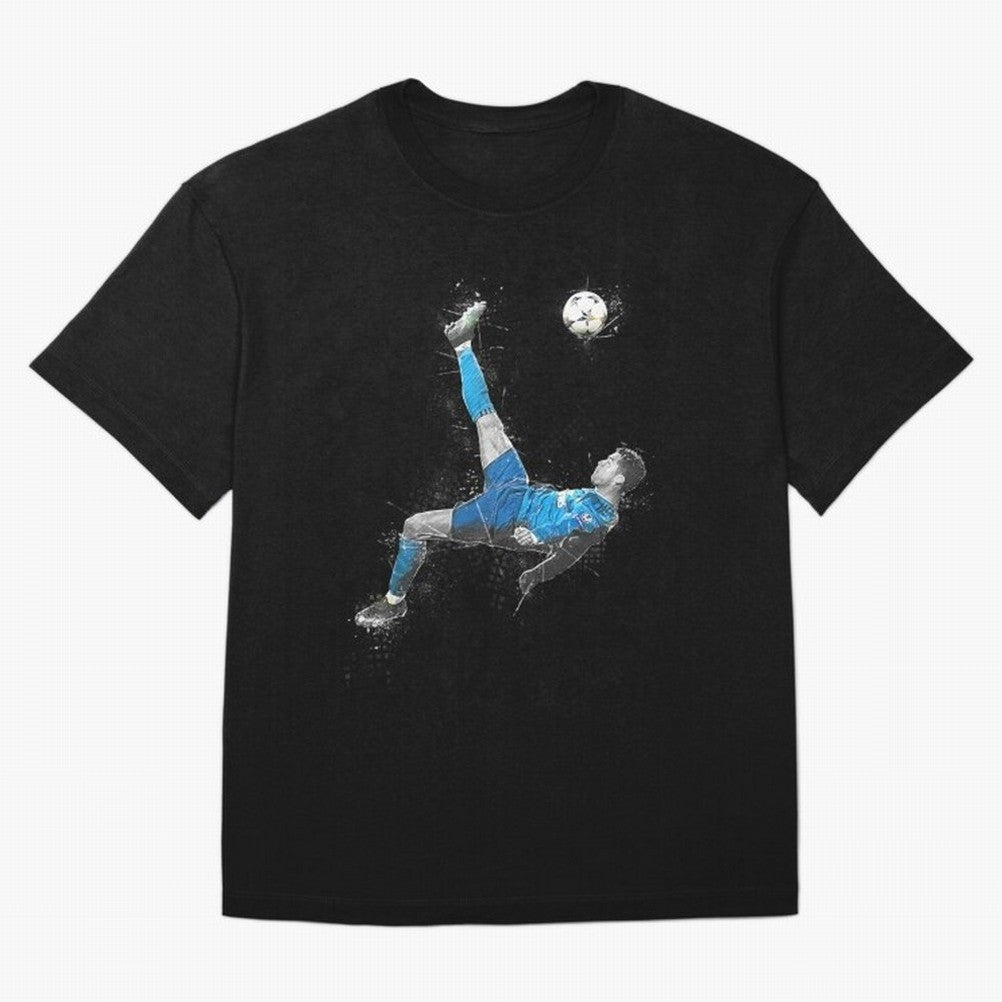Cristiano Ronaldo Cristiano Ronaldo Oversized T-Shirt Celebrate Soccer Greatness during Global Football Passion for FIFA World Cup 2026 USA Canada Mexico, Inspired by Cristiano Ronaldo, Spain and Netherlands, Sports Nostalgia, International