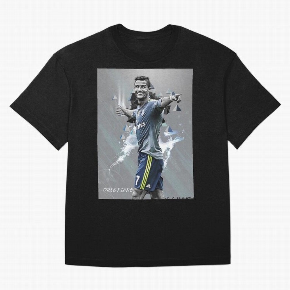 cristiano ronaldo Oversized T-Shirt Celebrate Classic Football Spirit in FIFA World Cup 2026 Group Stage for Fans of Haaland and Mbappe and Argentina, Bringing Football History, Final Match Energy, Crowd Noise and Once in a Lifetime Moments; Ideal