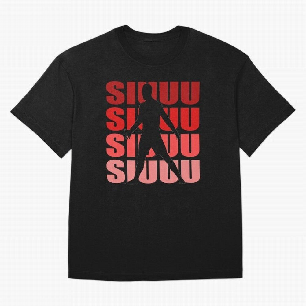 cristiano ronaldo siuuu Oversized T-Shirt Celebrate Global Passion for FIFA World Cup 2026 Filled with Haaland, Portugal, Spain and Germany Energy, Global Supporter Spirit, Legendary Goals, National Colors and Tournament Celebration; Ideal for Fans