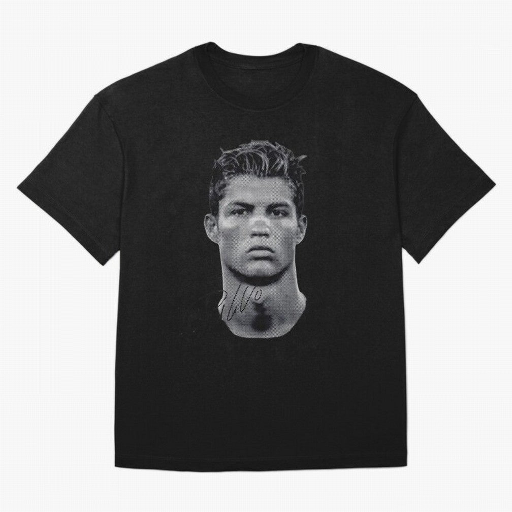 Cristiano Ronaldo Vintage Tshirt Oversized T-Shirt Stand with FIFA World Cup 2026 USA Canada Mexico for Fans of Messi, Neymar and Mbappe and Portugal, Spain and Germany, Bringing Worldwide Fan Energy, Dramatic Goals, Stadium Lights and Championship