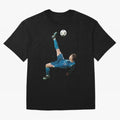 CRISTIANO RONALDO BICYCLE KICK Classic Oversized T-Shirt Build the FIFA World Cup 2026 Journey through Messi and Cristiano Ronaldo Highlights, England Pride, Football Passion, Legendary Performances, Festival Vibes and Supporter Community; Great