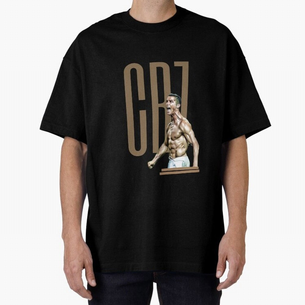 Best Seller - CR7 - Cristiano Ronaldo Merchandise Oversized T-Shirt Stand Proud for FIFA World Cup 2026 USA Canada Mexico Spirit, Made for France, CR7, Stadium Memories, Football Loyalty, International Chants and Championship Tradition; Great for