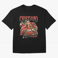 Retro Cristiano Ronaldo Oversized T-Shirt Turn Every Weekend Toward FIFA World Cup 2026 Group Stage for Fans of Neymar, Haaland and Cristiano Ronaldo and England, Bringing Champion Mindset, Group Stage Buzz, Knockout Tension and Passionate Fan