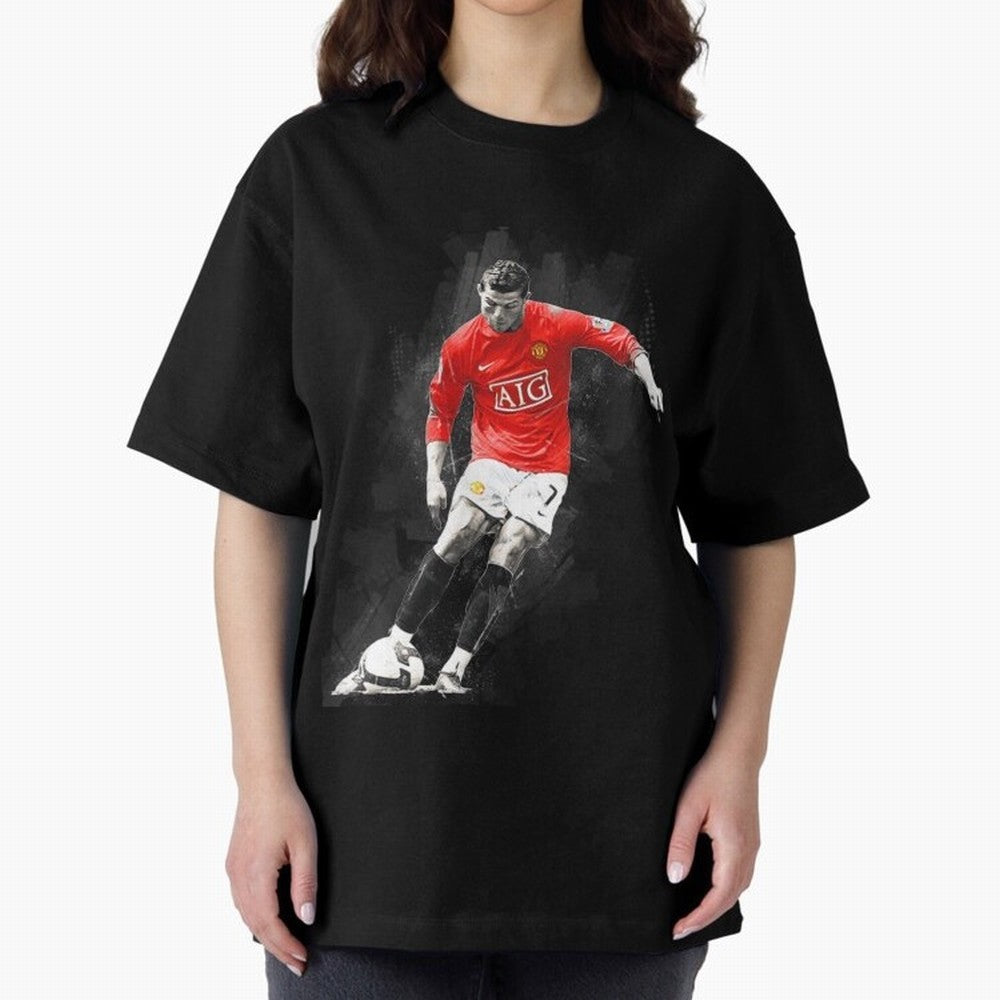 Cristiano Ronaldo Cristiano Ronaldo Oversized T-Shirt Discover Match Day Hype around FIFA World Cup 2026 USA Canada Mexico, Messi, CR7 and Mbappe, Argentina and Brazil, Game Day Rituals, Football Legends, Country Pride and the Road to the Final;