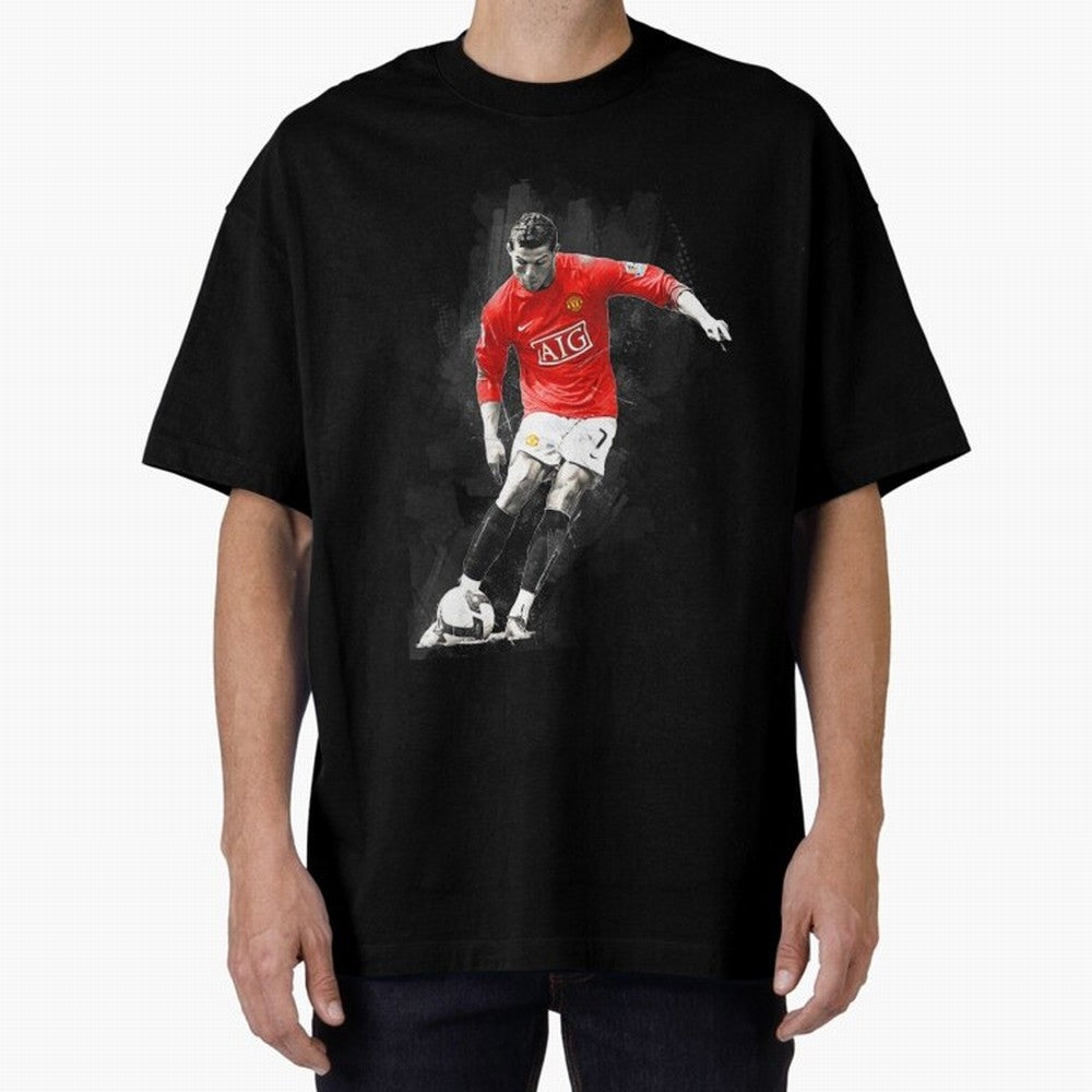 Cristiano Ronaldo Cristiano Ronaldo Oversized T-Shirt Discover Match Day Hype around FIFA World Cup 2026 USA Canada Mexico, Messi, CR7 and Mbappe, Argentina and Brazil, Game Day Rituals, Football Legends, Country Pride and the Road to the Final;
