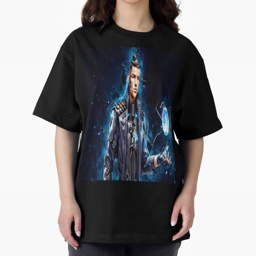 cristiano ronaldo Oversized T-Shirt Stand Proud for Global Football Passion for FIFA World Cup 2026 Group Stage, Filled with Cristiano Ronaldo, Haaland and CR7, Brazil, Portugal and Argentina, Vintage Soccer Flavor, Modern Football Stars, National