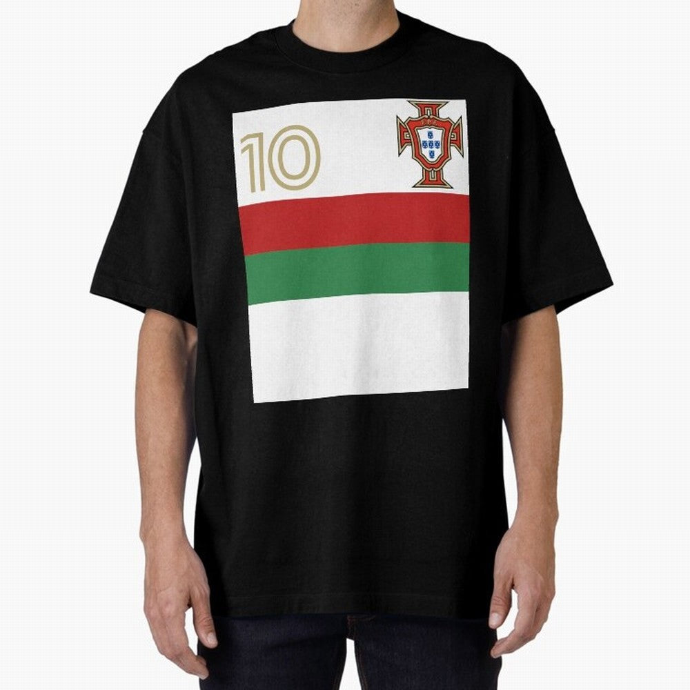 Portugal | 2026 World Cup Fan Apparel Oversized T-Shirt Bring Supporter Culture to FIFA World Cup 2026 USA Canada Mexico Spirit, Centered on Brazil, Messi, Soccer Culture, Superstar Moments, National Team Dreams and Competitive Fire; Made for