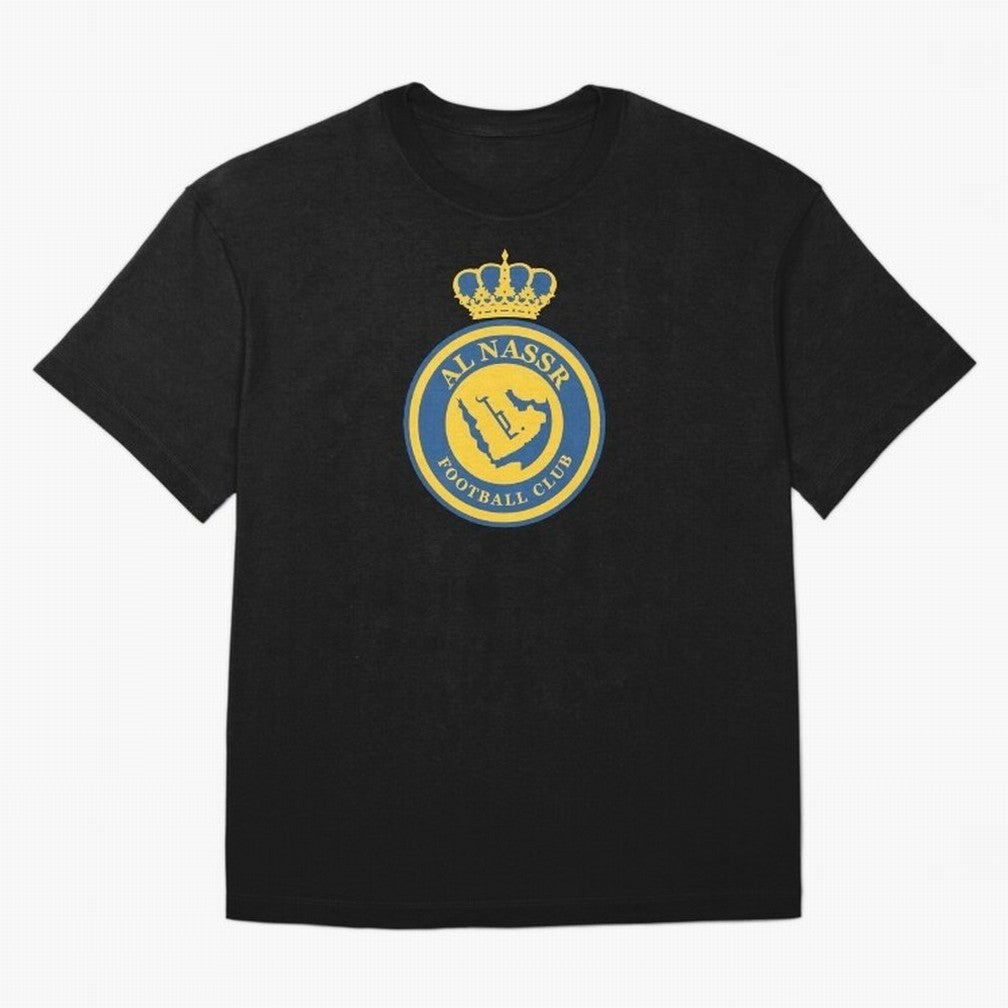 Al-Nassr Football Club - Oversized T-Shirt Showcase FIFA World Cup 2026 USA Canada Mexico for Fans of Messi, Neymar and Mbappe and England and Germany, Bringing Soccer Culture, Superstar Moments, National Team Dreams and Competitive Fire; Created