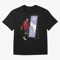 Cristiano Ronaldo Mirror GOAT Oversized T-Shirt Discover Global Football Passion for FIFA World Cup 2026, Built around Cristiano Ronaldo, Haaland and CR7, Argentina, France and Brazil, Worldwide Fan Energy, Dramatic Goals, Stadium Lights and