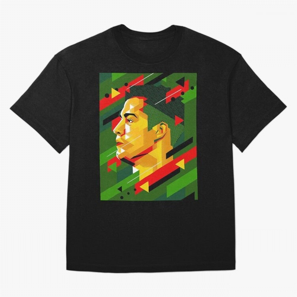 Cristiano Ronaldo Oversized T-Shirt Capture FIFA World Cup 2026 USA Canada Mexico Spirit, Filled with France and Portugal, Messi and Cristiano Ronaldo, Fan Favorite Moments, National Team Passion, Big Match Drama and Soccer History; Great for Watch