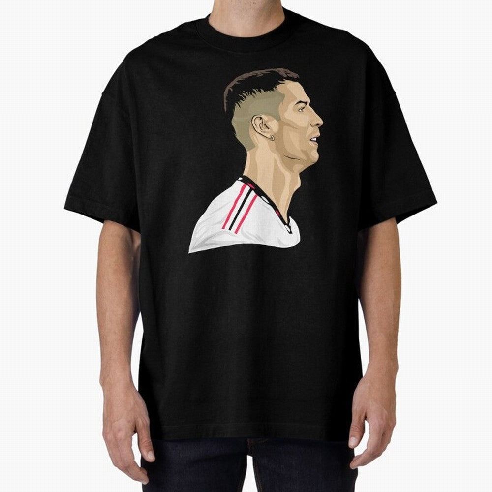 C Ronaldo - Iconic Oversized T-Shirt Cheer through Every Moment of Global Football Passion for FIFA World Cup 2026, Celebrating Neymar, Haaland and Cristiano Ronaldo, England and Germany, Global Supporter Spirit, Legendary Goals, National Colors