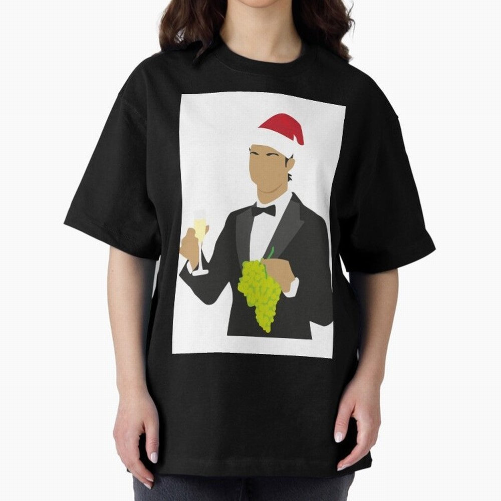 Cristiano Ronaldo enjoing Christmas iPhone Case & Cover| Cr7 gift Oversized T-Shirt Back the Journey through FIFA World Cup 2026 USA Canada Mexico for Fans of Messi, CR7 and Mbappe and England, France and Netherlands, Bringing Soccer Culture,