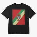 Portugal | 2026 World Cup Fan Apparel Oversized T-Shirt Feel International Energy from Global Football Passion for FIFA World Cup 2026 USA Canada Mexico, Capturing Mbappe, Spain and Netherlands, Champion Mindset, Group Stage Buzz, Knockout Tension