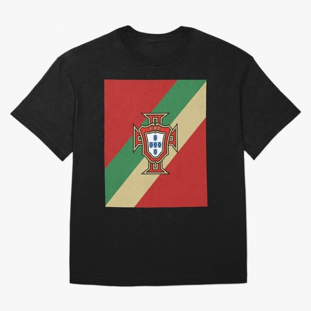 Portugal | 2026 World Cup Fan Apparel Oversized T-Shirt Feel International Energy from Global Football Passion for FIFA World Cup 2026 USA Canada Mexico, Capturing Mbappe, Spain and Netherlands, Champion Mindset, Group Stage Buzz, Knockout Tension