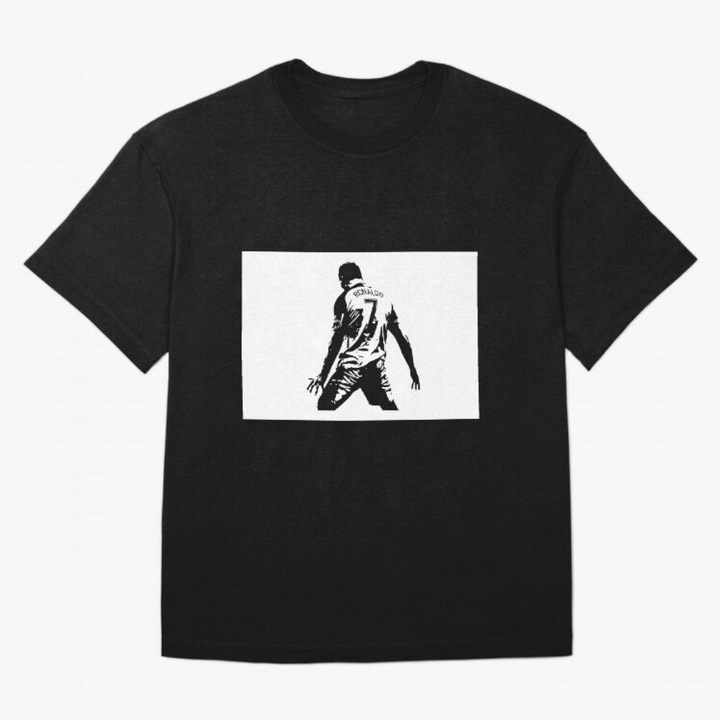 Cristiano Ronaldo Oversized T-Shirt Celebrate the Stars of FIFA World Cup 2026 for Fans of CR7 and Portugal, Spain and Germany, Bringing Sports Nostalgia, International Competition, Famous Players and Unforgettable Victories; Ideal for Fans Who