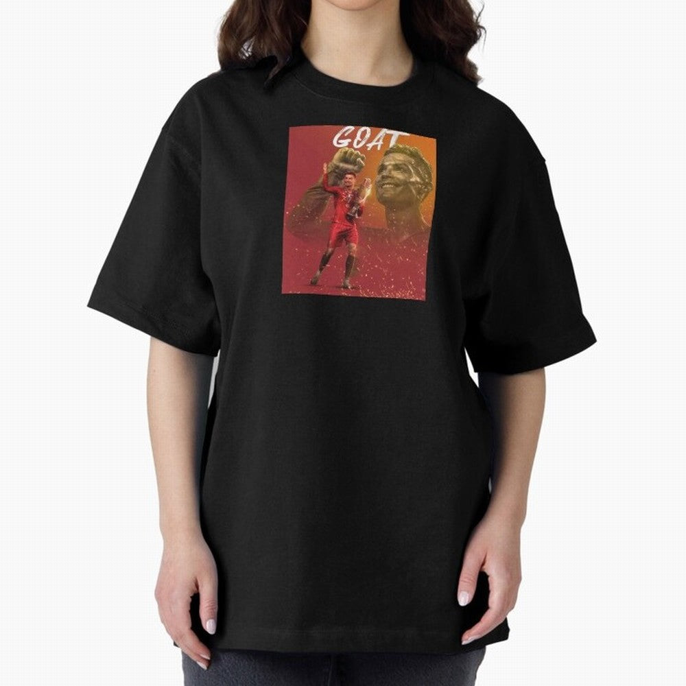 Wallpaper Cris Ronaldo Oversized T-Shirt Bring Retro Soccer Energy to the FIFA World Cup 2026 Group Stage Journey through Haaland and Mbappe Highlights, England and Germany Pride, Championship Spirit, Famous Goals, Roaring Crowds and International
