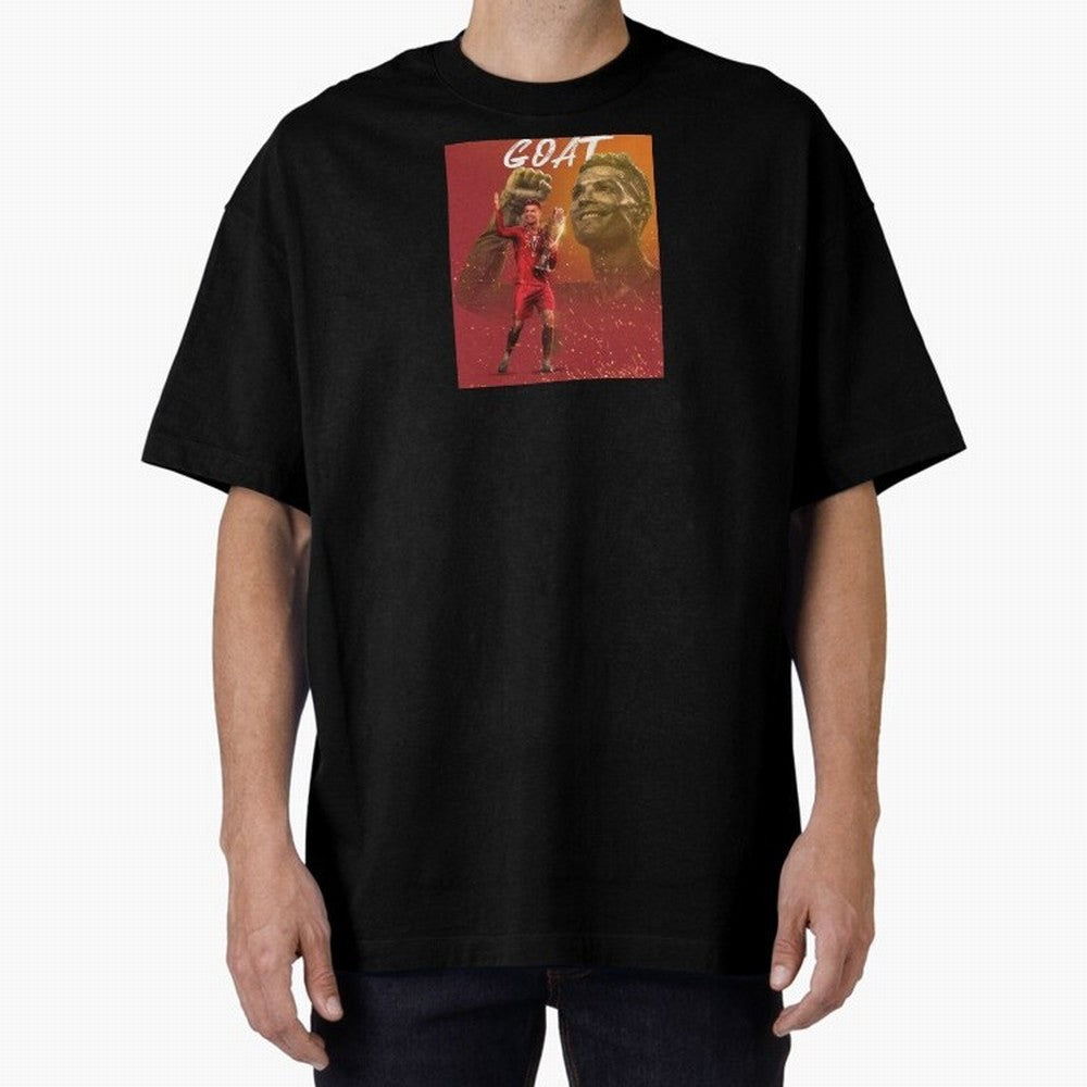 Wallpaper Cris Ronaldo Oversized T-Shirt Bring Retro Soccer Energy to the FIFA World Cup 2026 Group Stage Journey through Haaland and Mbappe Highlights, England and Germany Pride, Championship Spirit, Famous Goals, Roaring Crowds and International