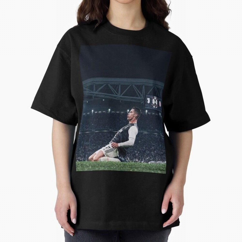 Wallpaper Cristiano Celebration Oversized T-Shirt Carry National Pride through Match Day Hype around FIFA World Cup 2026 Group Stage, Neymar, Haaland and Cristiano Ronaldo, Argentina and Brazil, Sports Nostalgia, International Competition, Famous