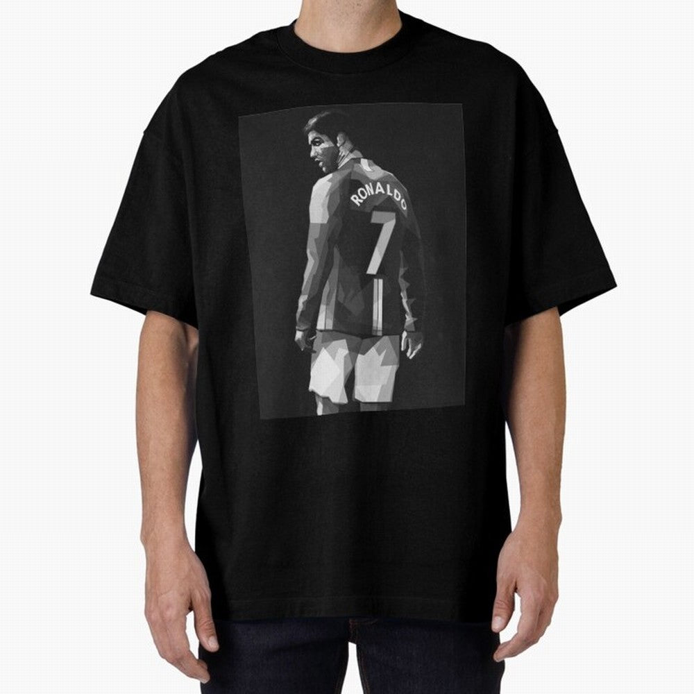Cristiano Ronaldo Cristiano Ronaldo Oversized T-Shirt Celebrate Global Passion for FIFA World Cup 2026 Group Stage Spirit, Centered on Germany, Neymar, Haaland and Cristiano Ronaldo, Football Festival Excitement, Trophy Ambitions, Country Rivalries