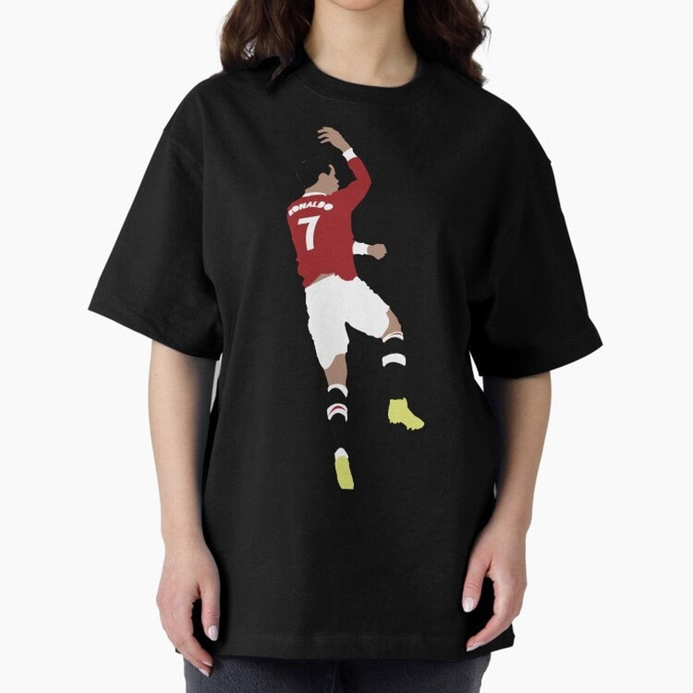 Cristiano Ronaldo Suuii - Design Oversized T-Shirt Celebrate Fan Favorites in FIFA World Cup 2026 Group Stage Spirit, Connected to France, Neymar, Stadium Chants, National Pride, Trophy Dreams and Unforgettable Football Memories; Made for Die Hard