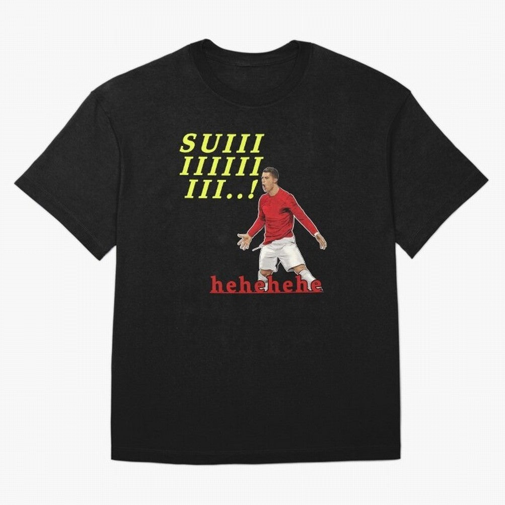Hehehe suiii !! Cristiano ronaldo goal Oversized T-Shirt Experience the Global Stage of Global Football Passion for FIFA World Cup 2026, Made for Mbappe and Neymar, Netherlands, Global Supporter Spirit, Legendary Goals, National Colors and