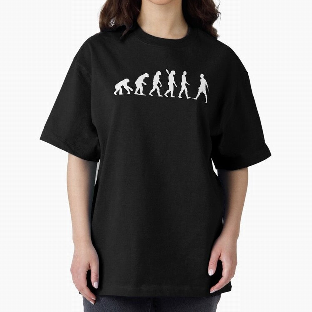 CR7 Mankind evolution Oversized T-Shirt Upgrade FIFA World Cup 2026 Spirit, Featuring Germany, Haaland and Mbappe, Stadium Chants, National Pride, Trophy Dreams and Unforgettable Football Memories; Great for Watch Parties, Sports Bars, Family
