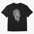 Painting Ronaldo Art Oversized T-Shirt Treasure Global Football Passion for FIFA World Cup 2026, Driven by Messi, CR7 and Mbappe, Spain and Netherlands, Worldwide Fan Energy, Dramatic Goals, Stadium Lights and Championship Celebrations; Great for