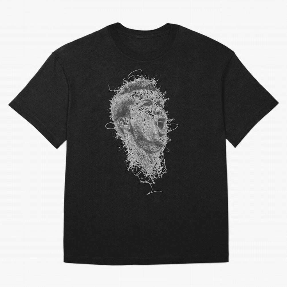 Painting Ronaldo Art Oversized T-Shirt Treasure Global Football Passion for FIFA World Cup 2026, Driven by Messi, CR7 and Mbappe, Spain and Netherlands, Worldwide Fan Energy, Dramatic Goals, Stadium Lights and Championship Celebrations; Great for