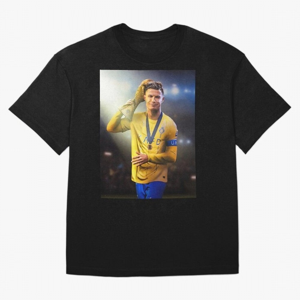Cristiano Ronaldo Oversized T-Shirt Join Supporters Worldwide for the FIFA World Cup 2026 USA Canada Mexico Journey through CR7 Highlights, England Pride, Stadium Chants, National Pride, Trophy Dreams and Unforgettable Football Memories; Perfect