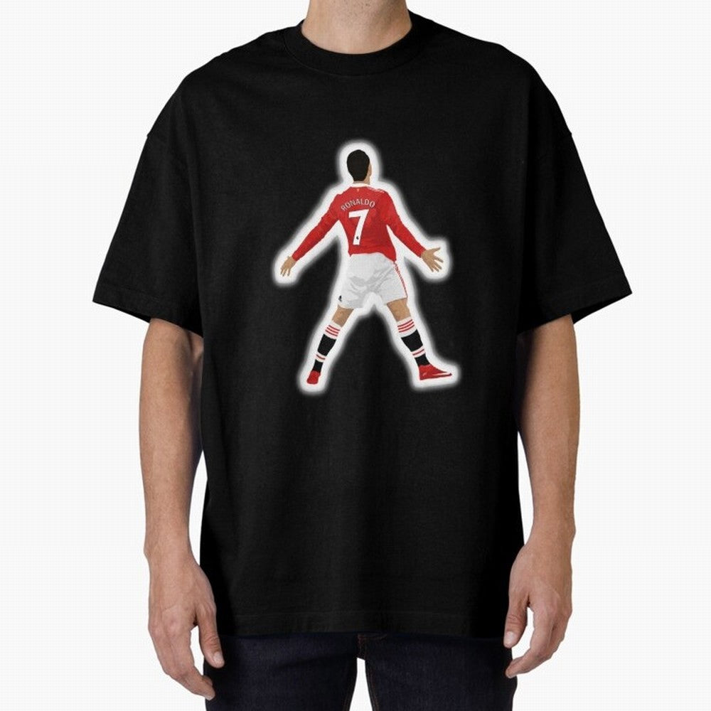 Art Cristiano Ronaldo Oversized T-Shirt Make Your Look Match Match Day Hype around FIFA World Cup 2026 Group Stage, Haaland and Mbappe, Brazil, Portugal and Argentina, Classic Soccer Heritage, Championship Pressure, Fan Loyalty and International