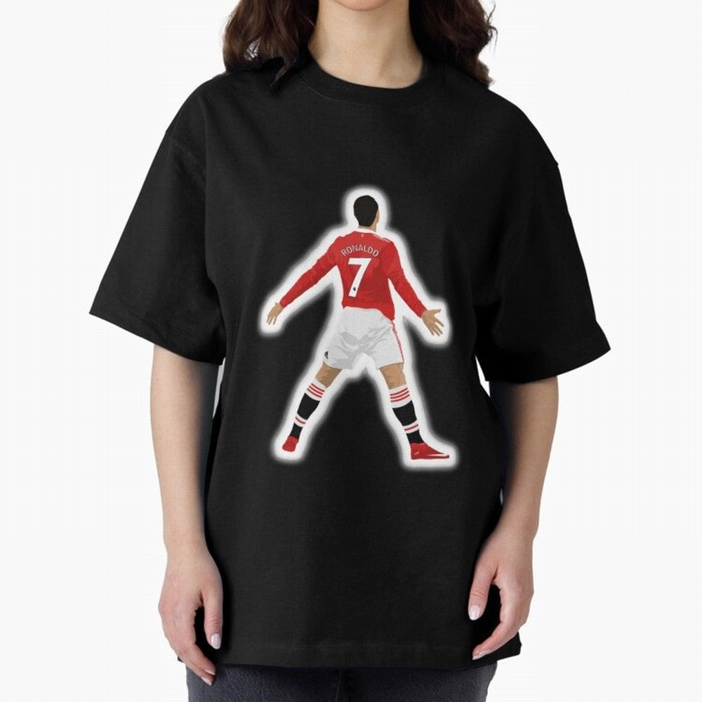 Art Cristiano Ronaldo Oversized T-Shirt Make Your Look Match Match Day Hype around FIFA World Cup 2026 Group Stage, Haaland and Mbappe, Brazil, Portugal and Argentina, Classic Soccer Heritage, Championship Pressure, Fan Loyalty and International