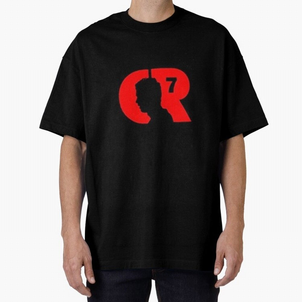 Cristiano Ronaldo CR7 Manchester United Portugal siu siuu siuu siuuu Oversized T-Shirt Wear the Spirit of Global Football Passion for FIFA World Cup 2026 Group Stage, Made for Messi, Germany, Tournament Hype, Historic Matchups, Family Viewing