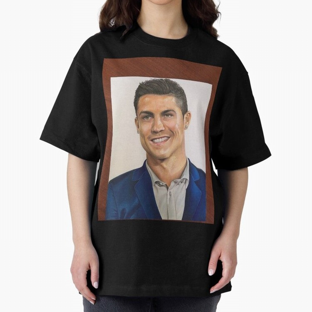 cristiano ronaldo Oversized T-Shirt Make Game Day About FIFA World Cup 2026 Group Stage for Fans of Neymar, Haaland and Cristiano Ronaldo and Argentina, France and Brazil, Bringing Stadium Memories, Football Loyalty, International Chants and