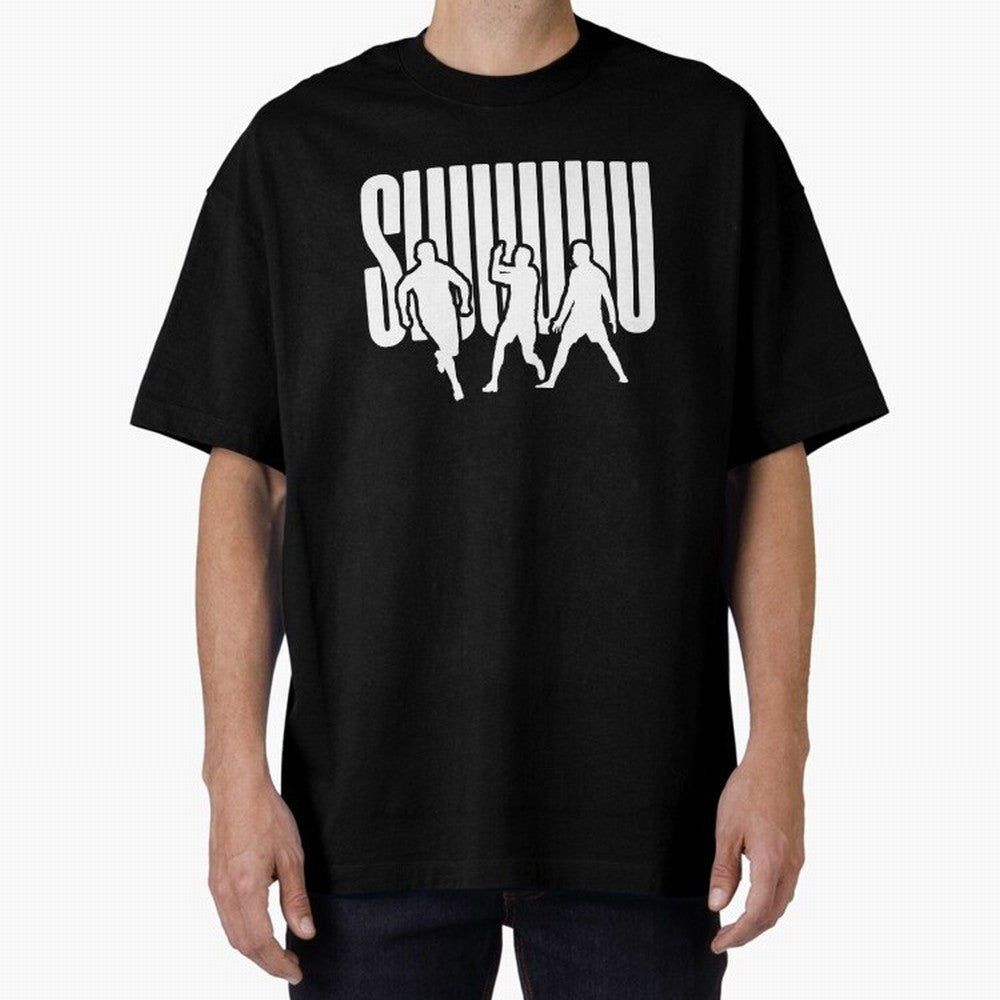 Siuuu Cristiano ronaldo suiii Oversized T-Shirt Follow the Road to Match Day Hype around FIFA World Cup 2026, Cristiano Ronaldo, Germany, Fan Favorite Moments, National Team Passion, Big Match Drama and Soccer History; Perfect for Fans, Collectors,