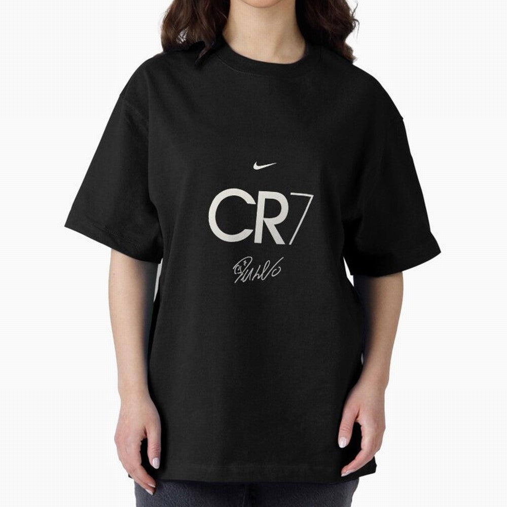 Cristiano Ronaldo Oversized T-Shirt Carry the Dream of FIFA World Cup 2026 for Fans of Messi, CR7 and Mbappe and England, France and Netherlands, Bringing Worldwide Fan Energy, Dramatic Goals, Stadium Lights and Championship Celebrations; Ideal for