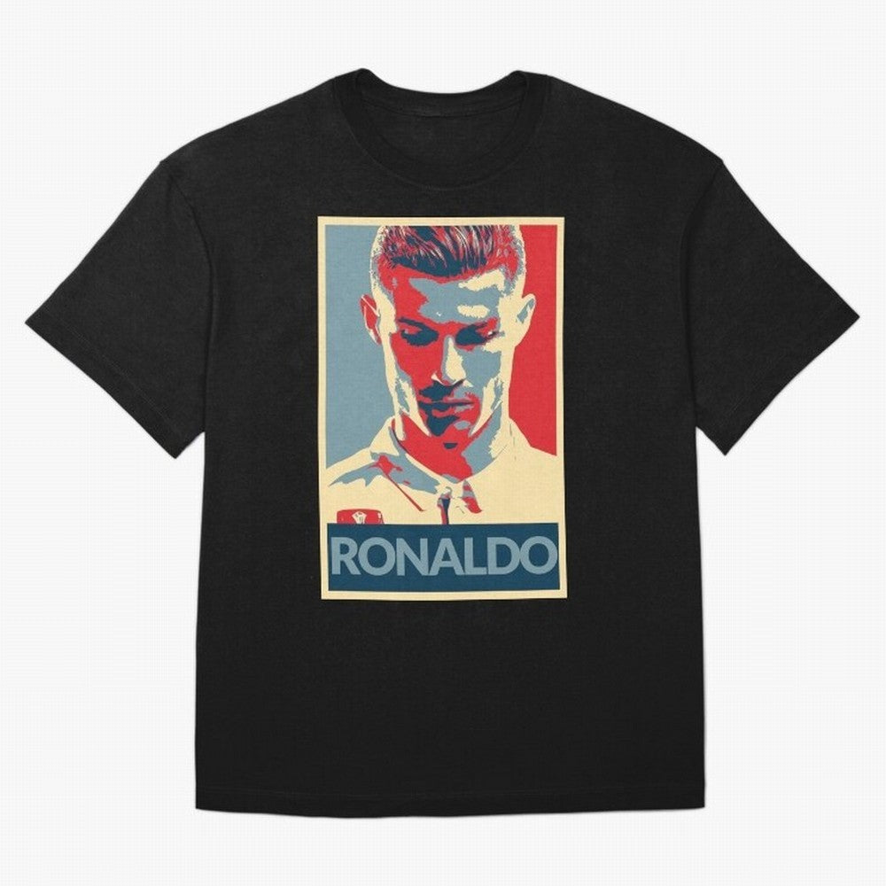 Cristiano Ronaldo Oversized T-Shirt Bring Trophy Dreams to Global Football Passion for FIFA World Cup 2026 USA Canada Mexico, Driven by Neymar, Haaland and Cristiano Ronaldo, France, Football History, Final Match Energy, Crowd Noise and Once in a