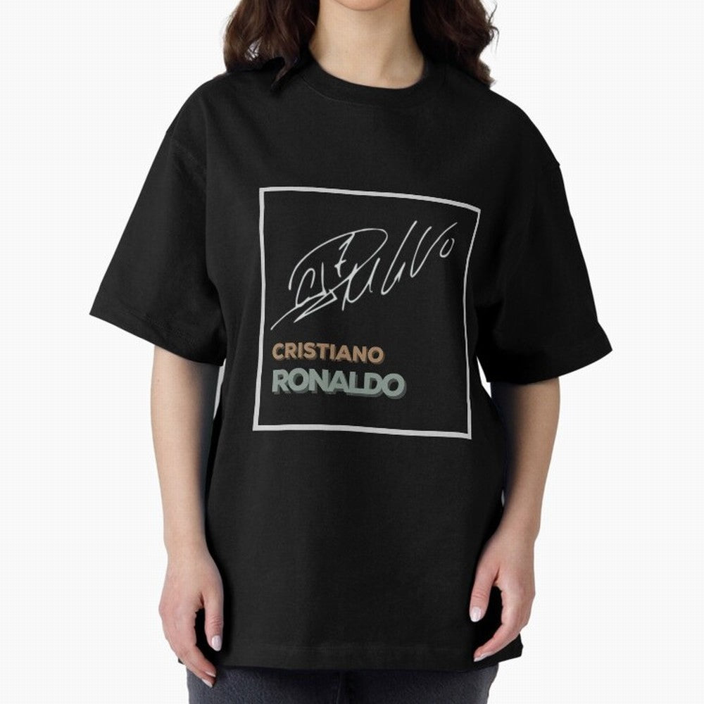 SIUUU - Cristiano Ronaldo CR7 Best Seller Oversized T-Shirt Bring Legendary Rivalry Energy to FIFA World Cup 2026 Group Stage for Fans of Messi, Neymar and Mbappe and France, Bringing Soccer Culture, Superstar Moments, National Team Dreams and