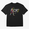 Cr7 Cristiano Ronaldo Signature Oversized T-Shirt Show Up for the Glory of Match Day Hype around FIFA World Cup 2026, CR7 and Messi, Portugal, Spain and Germany, Vintage Soccer Flavor, Modern Football Stars, National Flags and Final Night Emotion;